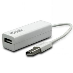 埃森客 ithink USB 2.0 4口集線器hub 白色 小巧實(shí)用，互聯(lián)無限
